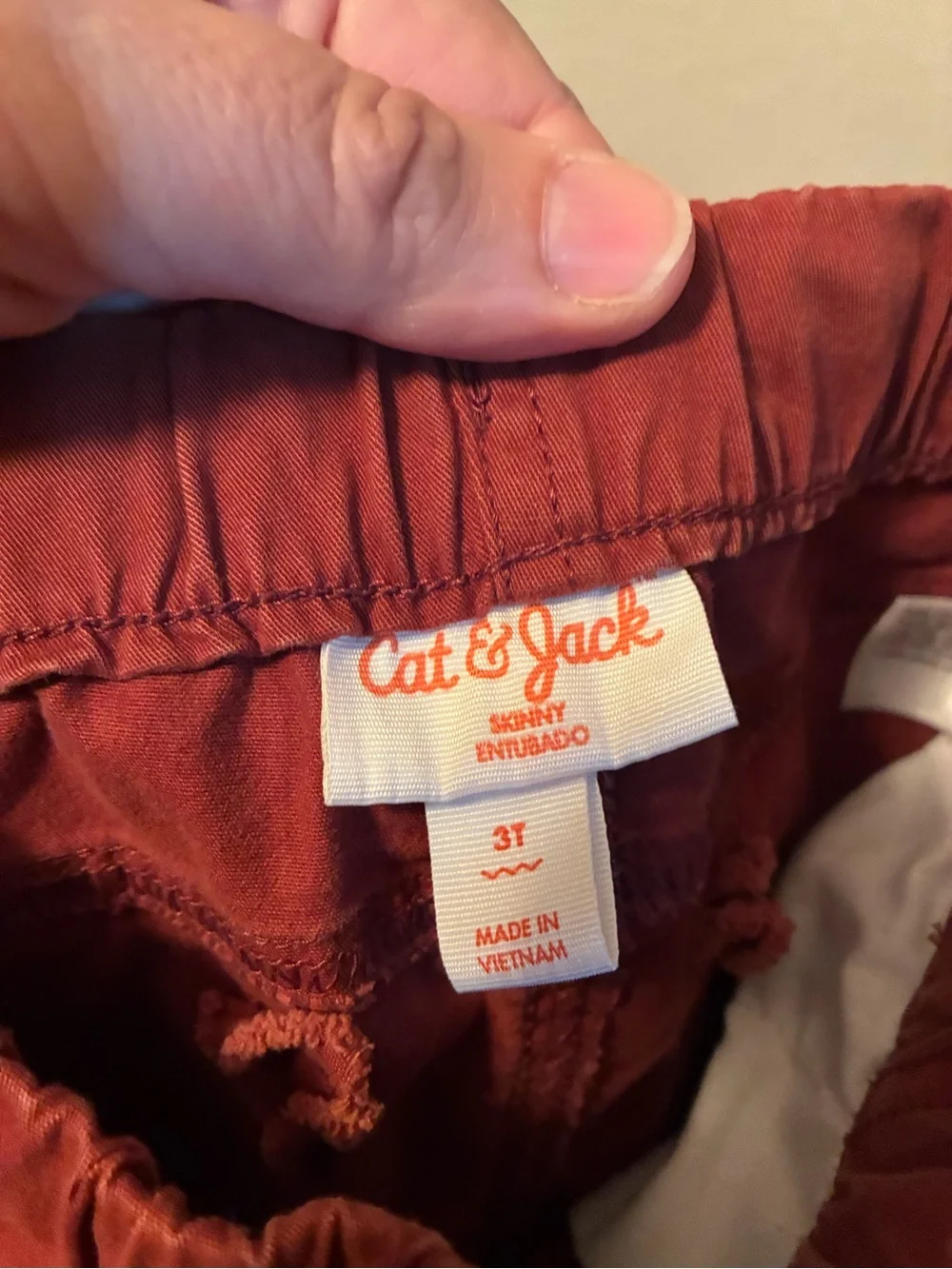 Cat&Jack Burgundy Pull-On Pants